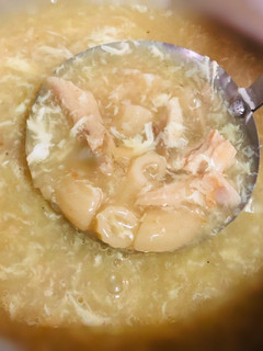 A picture of Nido Oriental Soup with Chicken and Elbow Pasta • Chinese Egg Drop Soup.