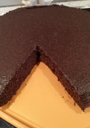 Φωτογραφία της συνταγής Υγιεινή Σοκολατόπιτα με 3 υλικά