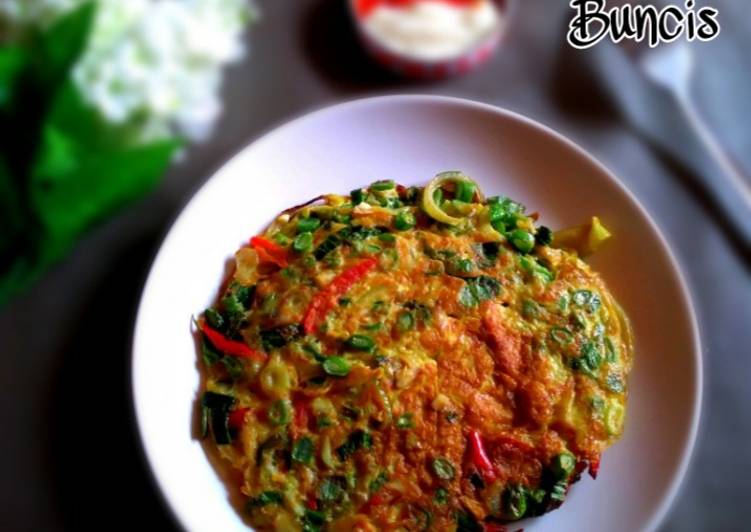 #Telur Dadar Buncis👌👍