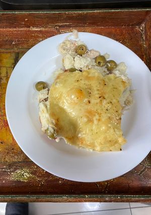 Una foto de Pastel de pollo y coliflor Grez - Keto