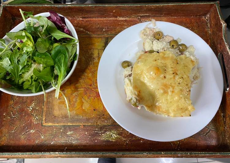 Pastel de pollo y coliflor Grez - Keto