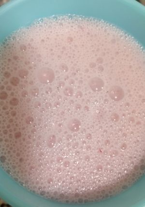 Una foto de Jugo de fresa