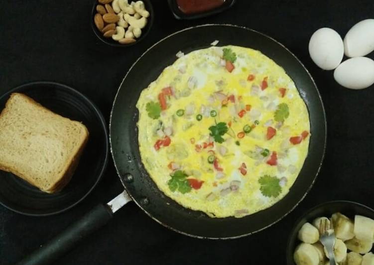 Step-by-Step Guide to Prepare Perfect Vegetable Omelette with Cheese