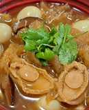 กระเพาะปลาน้ำแดงทรงเครื่อง สูตรเฮียป๊อก