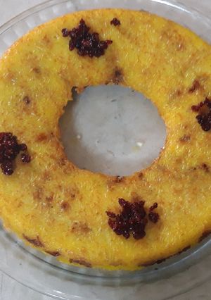 عکسی از دستور ته چین مرغ