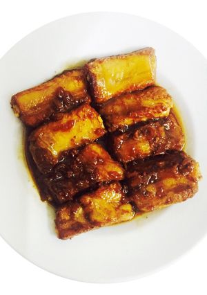 Hình của món Sườn kho.