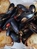 #482 Cozze alla tarantina 🍣🍅🌶️🌿