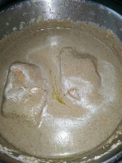 Una foto de Lomo con salsa de champiñones