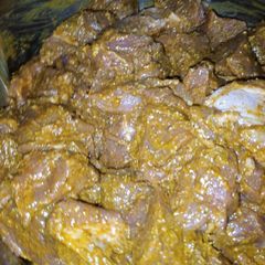 Tikka boti Masala marinade A picture of Tikka boti Masala marinade.