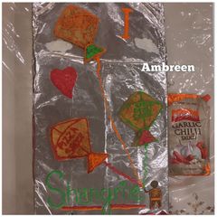 A picture of Baisan bread slice kite 🤗.