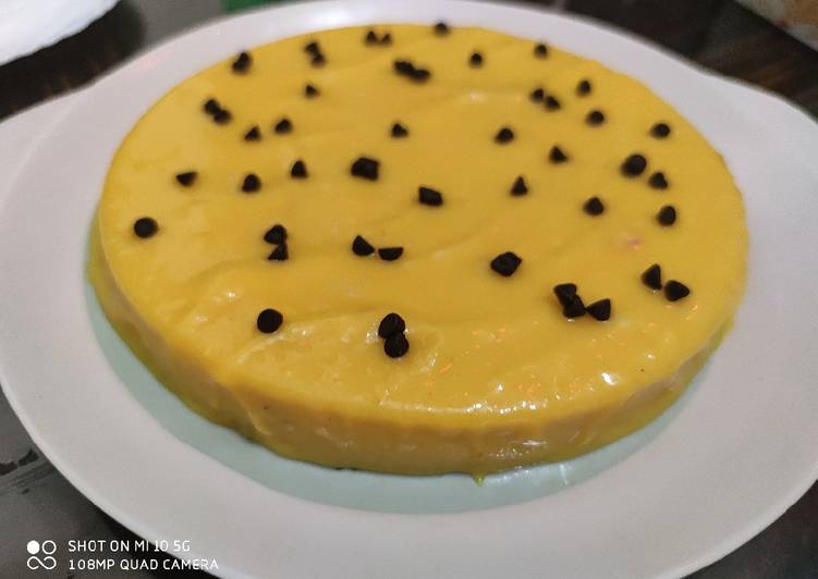 Mango pudding