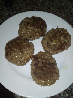 Una foto de Hamburguesas caseras!