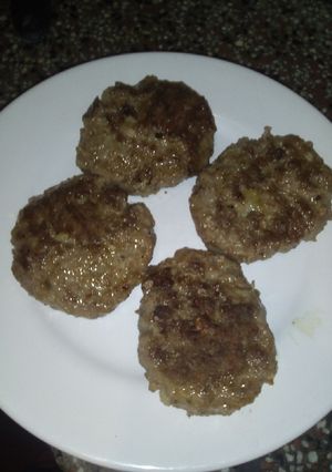 Una foto de Hamburguesas caseras!