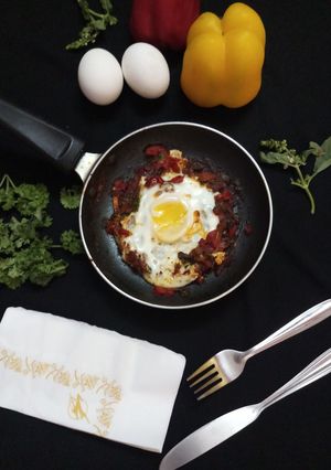 A picture of Shakshuka.