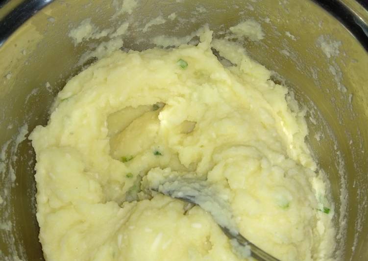 Resep Mashed Potato menggunakan tepung kentang Instan, Enak