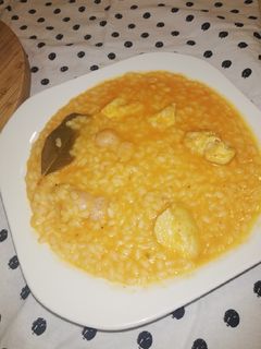 Una foto de Arroz caldoso