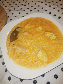 Una foto de Arroz caldoso