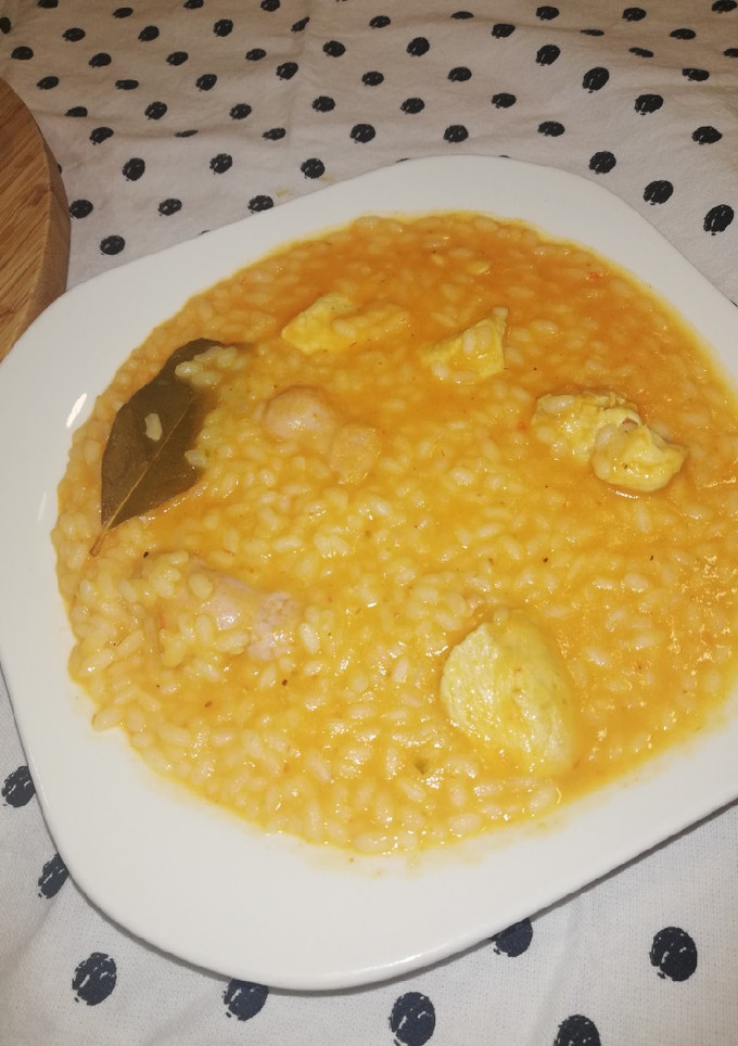 Una foto de Arroz caldoso