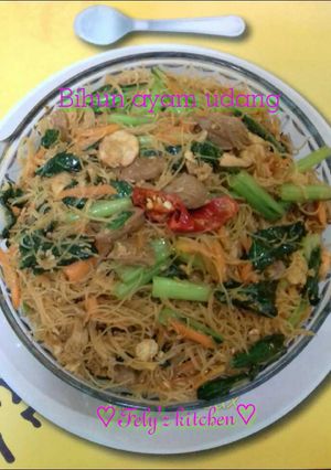 Foto resep Bihun ayam udang