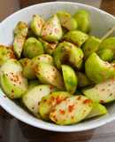 Cóc dầm muối ớt