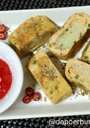 Foto resep Kentang Telur Gulung