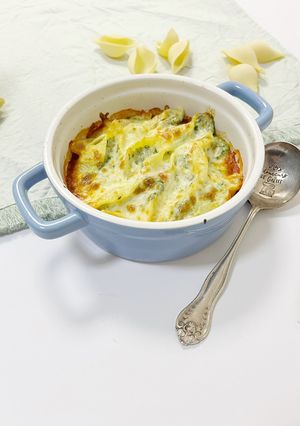 Une photo de Conchiglioni farcis épinards ricotta