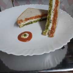 ब्रेड पनीर सैंडविच (Bred paneer sndwich recipe in Hindi)-レシピのメイン写真