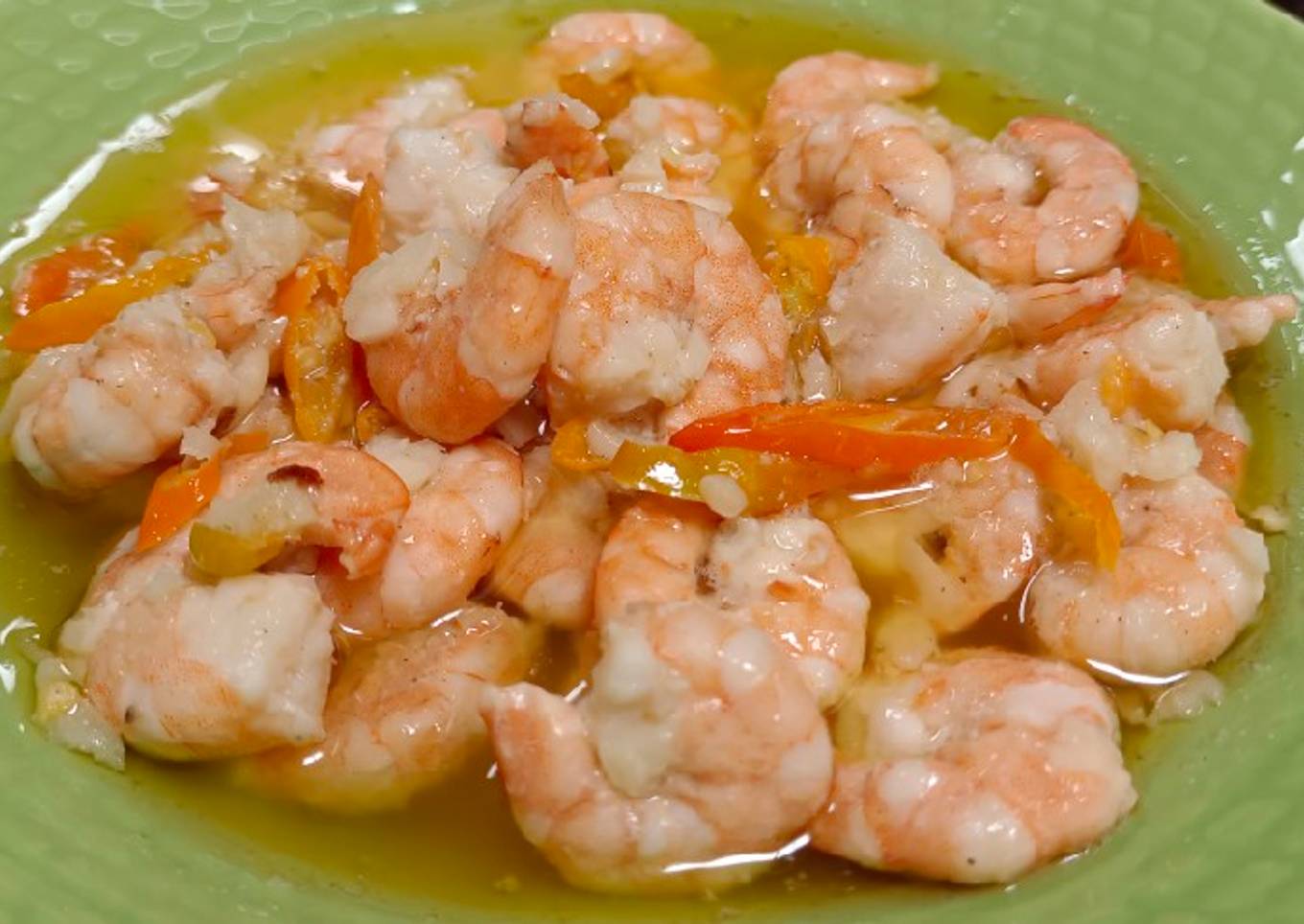 Udang saus lemon butter