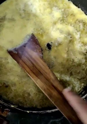 A picture of Lauki ka halwa.