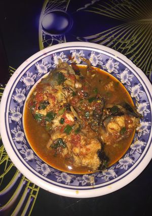 A picture of Fish pepper soup.