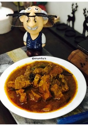 A picture of Kothmir Mutton/Dhaniya Mutton/Mutton Hariyali.
