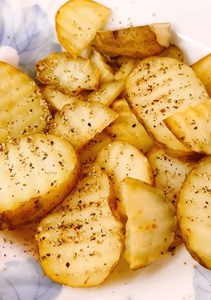 烤馬鈴薯脆片 的食譜成品照片