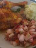 Pollo al horno, fácil
