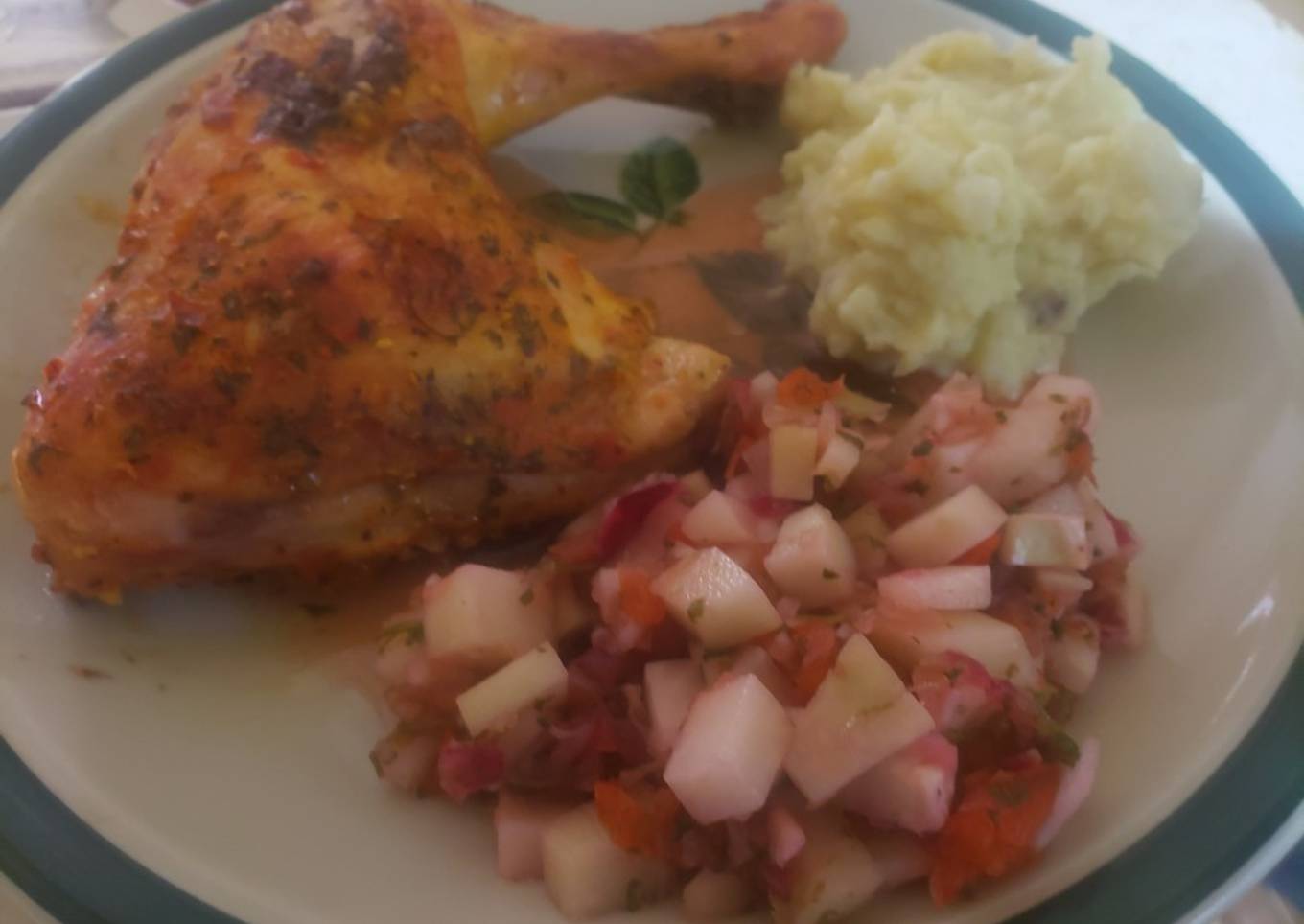 Pollo al horno, fácil