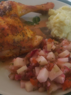 Una foto de Pollo al horno, fácil