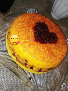 عکسی از دستور ته چین مرغ