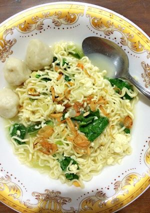 Foto resep Mie kuah simple