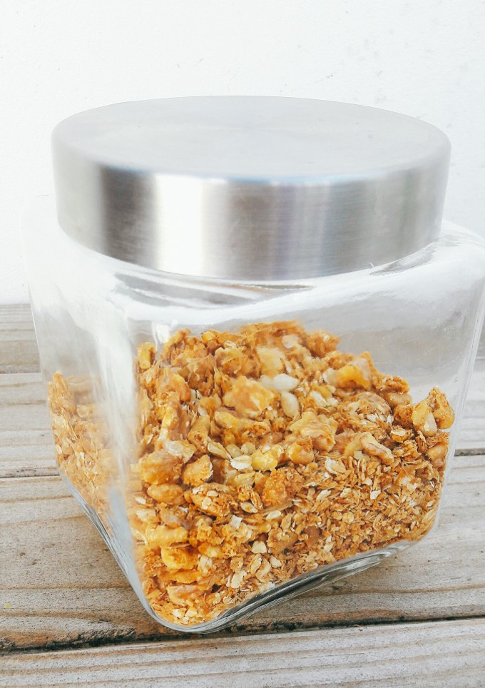 Una foto de Granola saludable