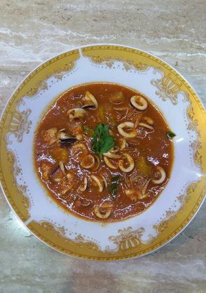 Foto resep Cumi Saus Padang
