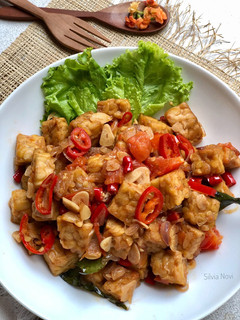 Foto resep Oseng Tempe Cabai Merah