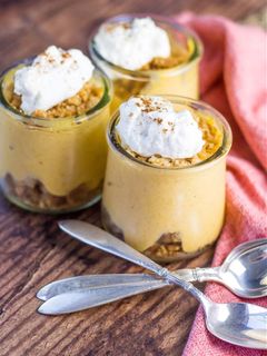A picture of Healthy Pumpkin Cheese Cake.
