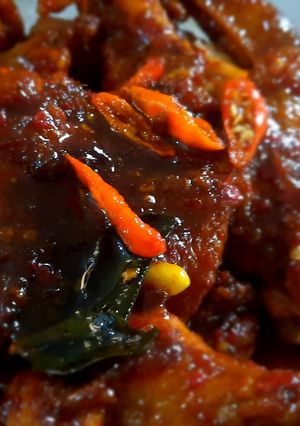 Foto resep Ayam goreng kecap pedas