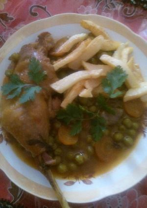صورة لوصفة طاجين الجلبانة