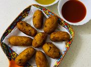 bread cutlet की एक फोटो