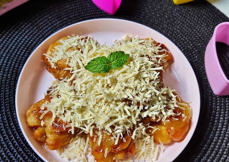 Langkah Mudah untuk Menyiapkan Pisang Goreng Nangka Tabur Keju yang Enak