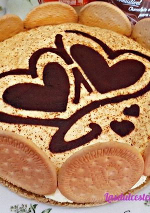 Foto principal de Tarta de natillas y galletas