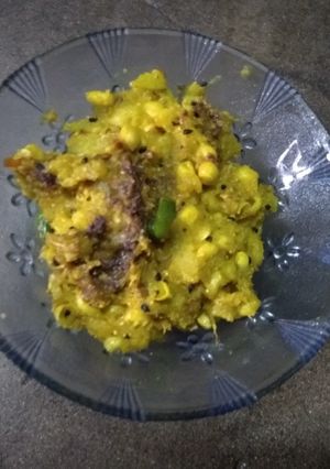 A picture of Parwal seed bharta.