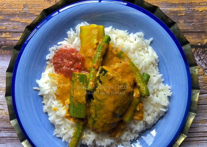 Resipi Nasi Berlauk Ala Kelate Gulai Lemak Kuning Ikan Oleh Dapur