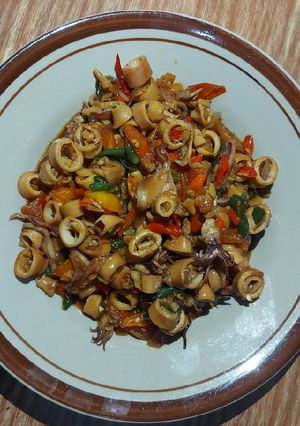 Foto resep Oseng cumi
