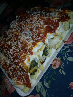 Una foto de Canelones de verdura